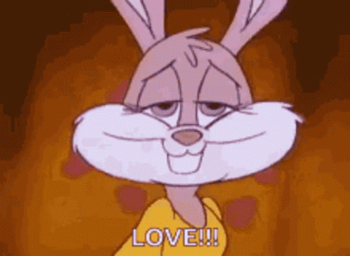 Love Bugs Bunny GIF - Love Bugs Bunny Hearts GIFs