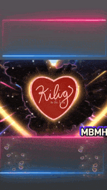 a heart with the word kilig in it