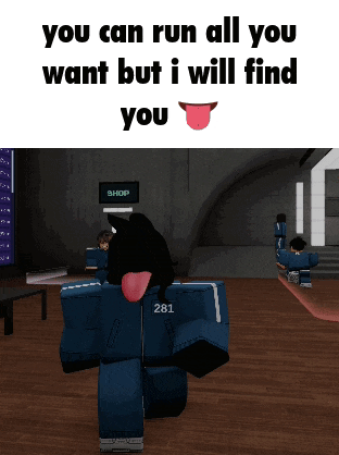 a girl in a blue jacket with the number 281 sticking out her tongue