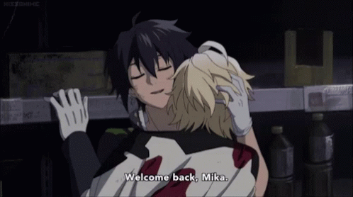 Welcome Back Mika Hug GIF - Welcome Back Mika Welcome Back Hug GIFs