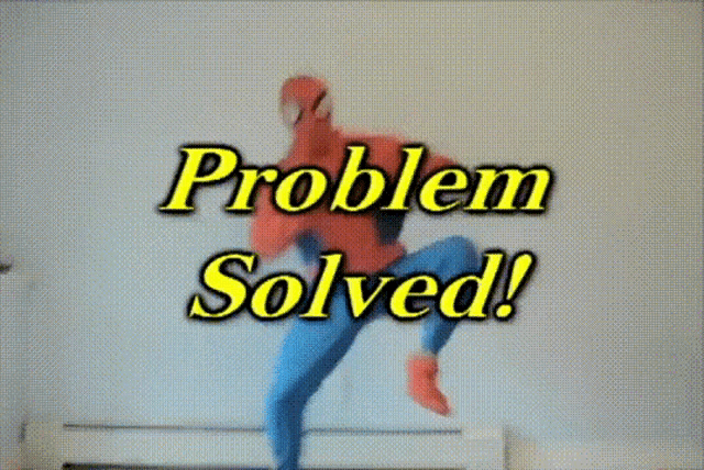 Spiderman Problem GIF - Spiderman Problem Solved GIFs