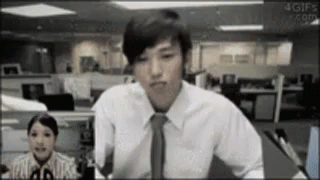 Scared Interview GIF - Scared Interview Wearing Shorts GIFs