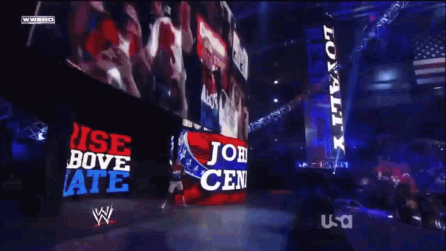 John Cena Entrance John Cena Rise Above Hate GIF - John Cena Entrance John Cena John Cena Rise Above Hate GIFs