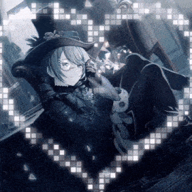 a girl wearing a top hat and glasses is laying down in a chair