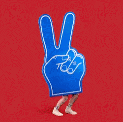 Peace Hand GIF
