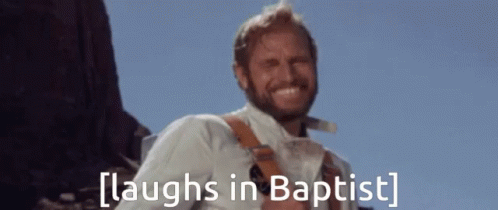 Laughs In Baptist Baptist GIF - Laughs In Baptist Baptist Smile GIFs