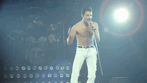 Freddie Mercury Vocal Improvisation GIF - Freddie Mercury Vocal Improvisation Queen GIFs