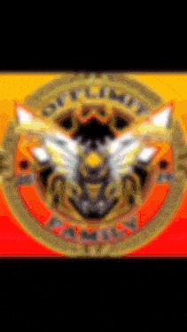 a blurred image of an emblem for the offlimits family