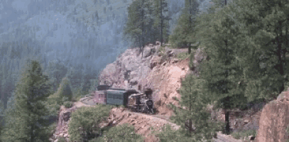 Train Side Of The Hill GIF - Train Side Of The Hill GIFs