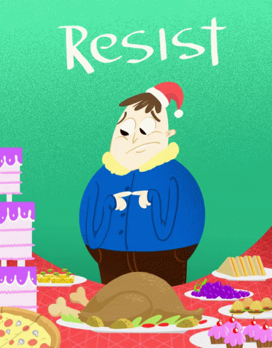 Resist Food GIF - Resist Food Holidays GIFs