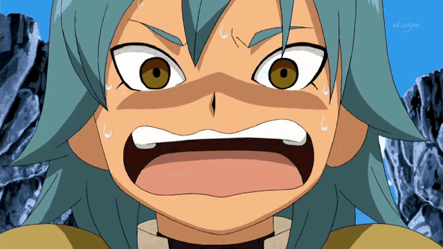 a close up of a person 's face with a tv tokyo logo behind them