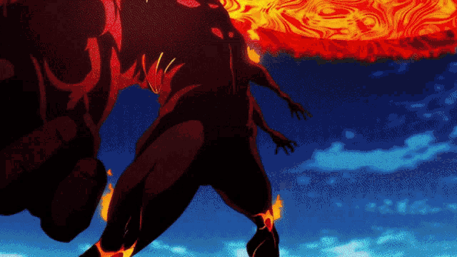 Infernal Fireball GIF - Infernal Fireball Shinra And Arthur GIFs