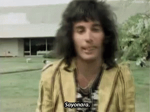 Freddie Mercury Queen GIF - Freddie Mercury Queen Goodbye GIFs