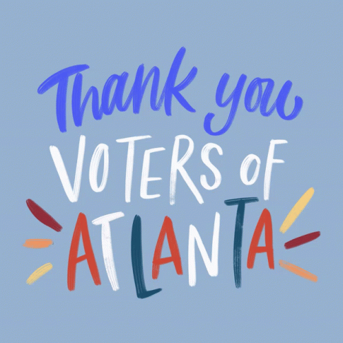 Thank You Thank You Voters Of Atlanta GIF - Thank You Thank You Voters Of Atlanta Atlanta GIFs
