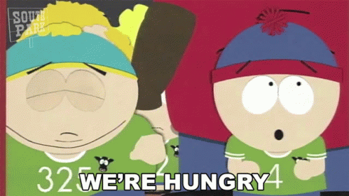 Were Hungry Stan Marsh GIF - Were Hungry Stan Marsh Eric Cartman GIFs