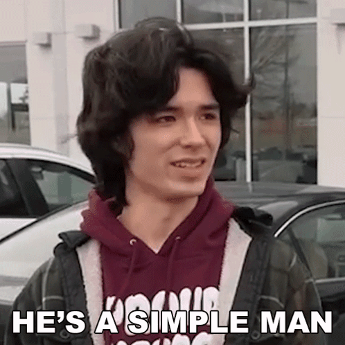 Hes A Simple Man Benjamin Spande GIF - Hes A Simple Man Benjamin Spande Lofe GIFs