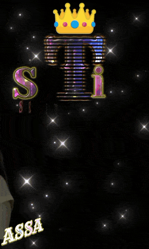 a picture of a woman with a crown and the word sti on it