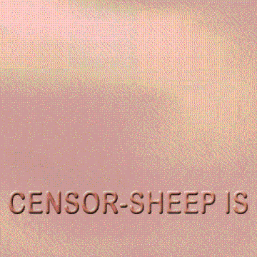 Censor-sheep Gif Joke GIF - Censor-sheep Gif Joke Jokes GIFs