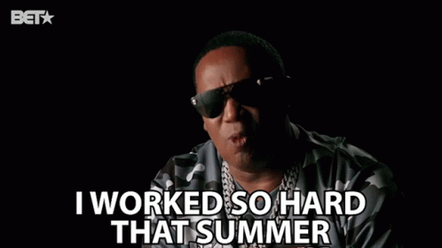 I Worked So Hard That Summer Master P GIF - I Worked So Hard That Summer Master P Percy Miller GIFs