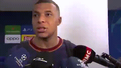 Mbappe Interview GIF - Mbappe Interview Walk GIFs