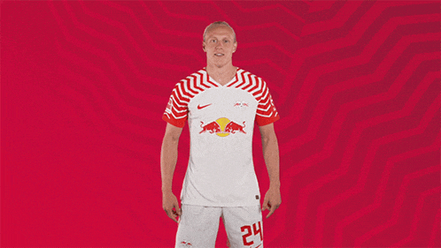 Pointing To Both Sides Xaver Schlager GIF - Pointing To Both Sides Xaver Schlager Rb Leipzig GIFs