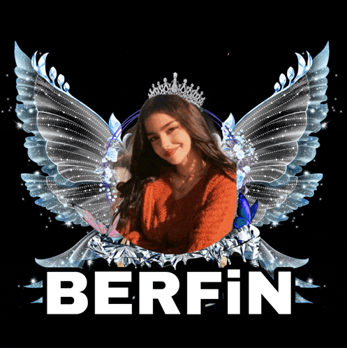 a picture of a girl with the name berfin