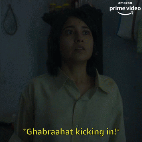 Ghabraahat Kicking In Golu Gupta GIF - Ghabraahat Kicking In Golu Gupta Shweta Tripathi GIFs