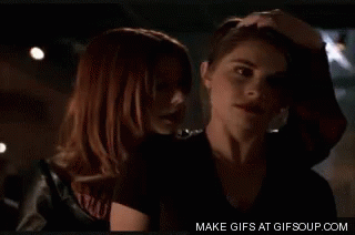 Buffy Willow GIF - Buffy Willow Lick GIFs