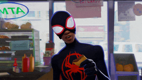 Miles Morales Across The Spiderverse GIF - Miles Morales Across The Spiderverse Laughing GIFs