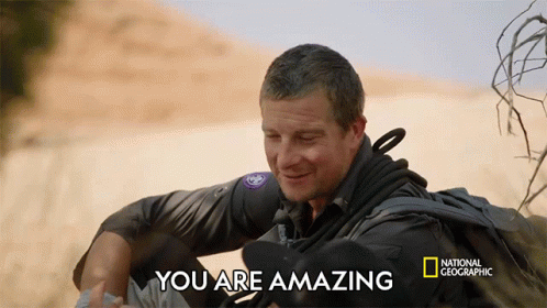 You Are Amazing Bear Grylls GIF - You Are Amazing Bear Grylls Running Wild With Bear Grylls GIFs