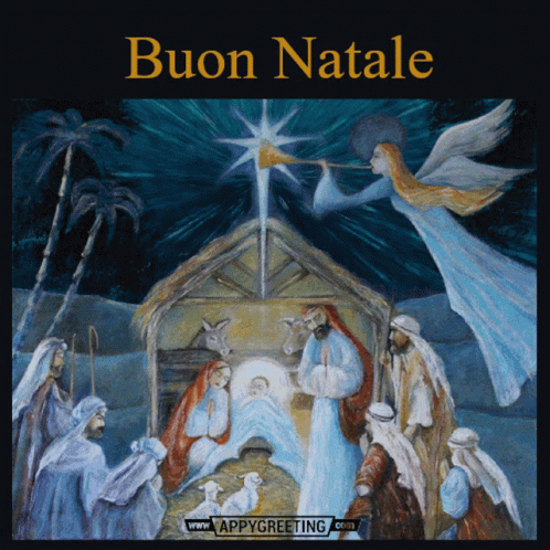 Buon Natale Italian Christmas Card GIF - Buon Natale Italian Christmas Card GIFs