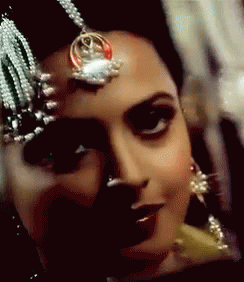 Rekha Beautiful GIF - Rekha Beautiful Bollywood GIFs