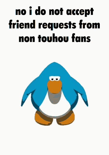 Touhou Friend Request GIF - Touhou Friend Request Blocked GIFs