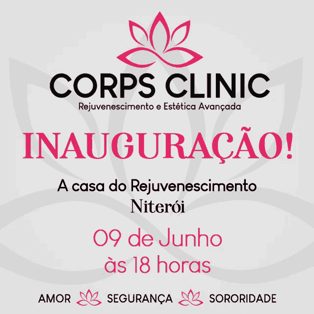 an advertisement for corps clinic shows the date as june 9