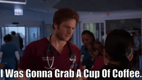Chicago Med Cup Of Coffee GIF