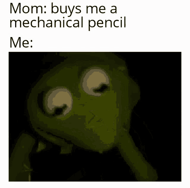Kermit Mechanical Pencil GIF - Kermit Mechanical Pencil Syringe GIFs