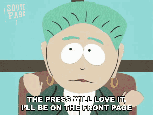 The Press Will Love It Mayor GIF - The Press Will Love It Mayor South Park GIFs