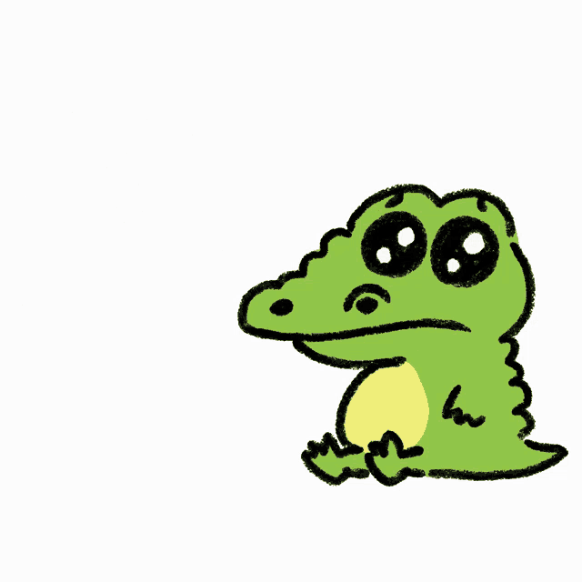 a cartoon character wearing a crocodile costume with chinese writing