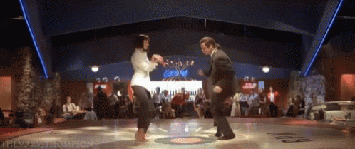 Pulp Fiction Dance GIF - Pulp Fiction Dance Iconic Movie Scene GIFs