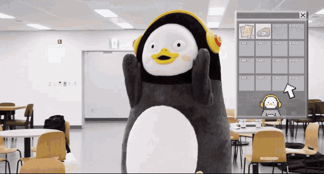 Pengsoo Snacks GIF - Pengsoo Snacks Penguin GIFs