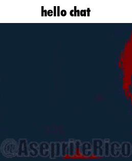 a black background with the words hello chat on it