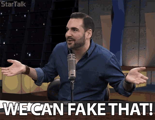We Can Fake That Fake GIF - We Can Fake That Fake Hoax GIFs