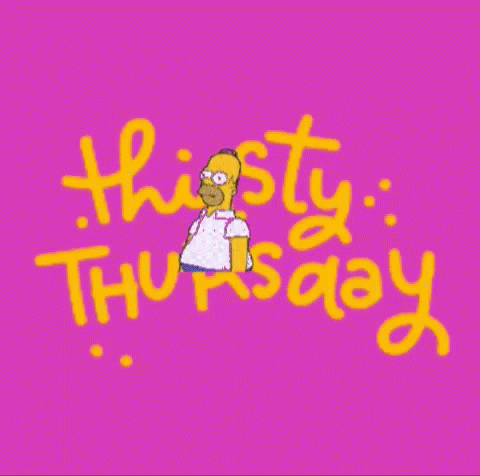 Homer Simpson Thirsty Thursday GIF - Homer Simpson Thirsty Thursday Thursday GIFs