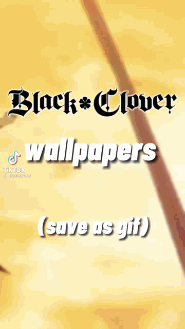 Black Clover Wallpapers GIF - Black Clover Wallpapers GIFs
