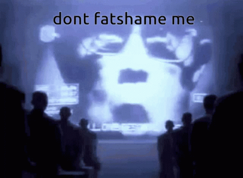 1984 Fatshaming GIF - 1984 Fatshaming Funny GIFs