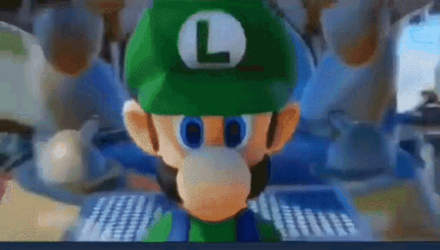 Luigi Woo Walk Luigi GIF - Luigi Woo Walk Luigi GIFs