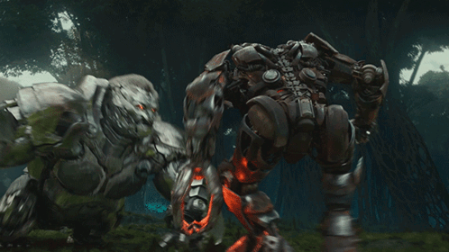 Fighting Robots Apelinq GIF - Fighting Robots Apelinq Transformers Rise Of The Beasts GIFs