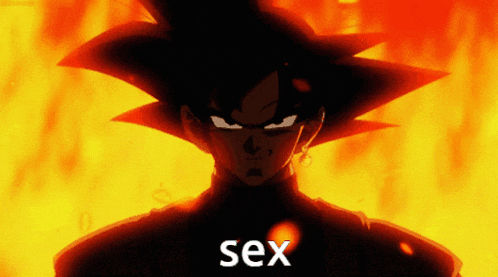a silhouette of a man with the word sex on his chest