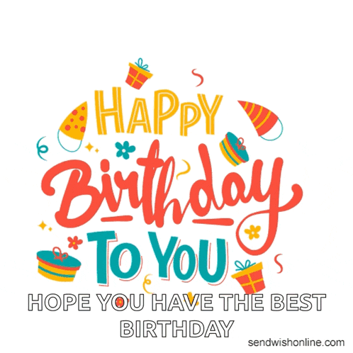 a happy birthday to you hope you have the best birthday card