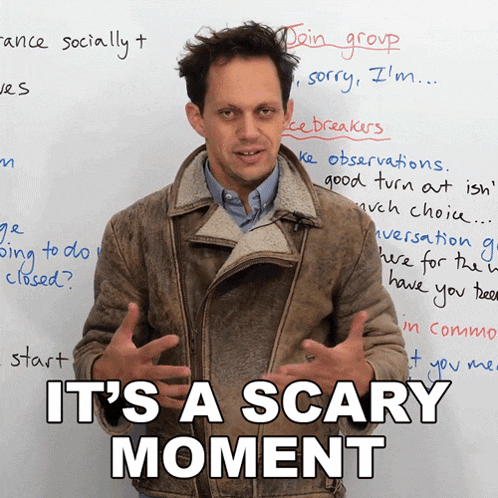 It'S A Scary Moment Benjamin GIF - It'S A Scary Moment Benjamin Engvid GIFs